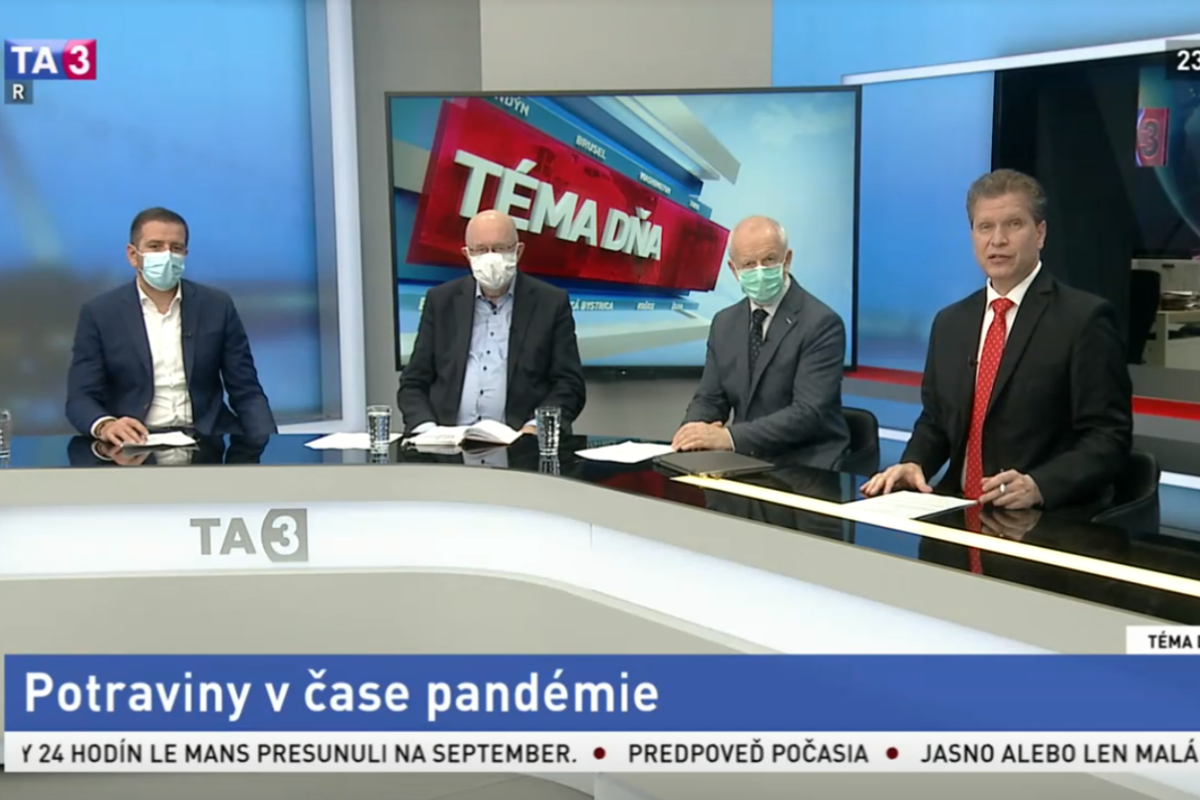 TÉMA DŇA: Potraviny v čase pandémie / Scenáre budúceho vývoja
